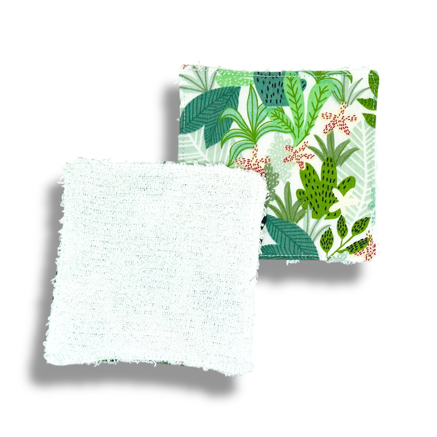 Eco-friendly, reusable makeup remover wipes.