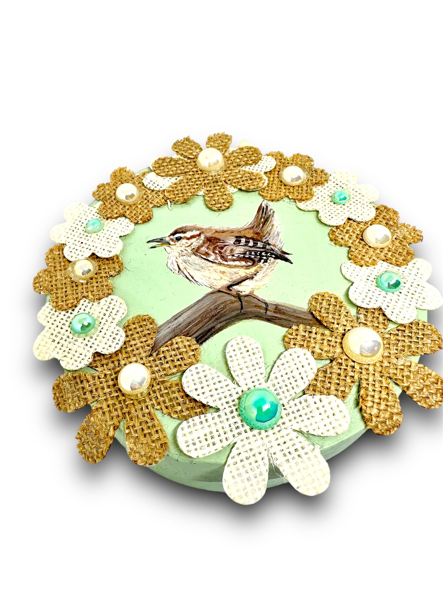 British wildlife “wren” trinket box.