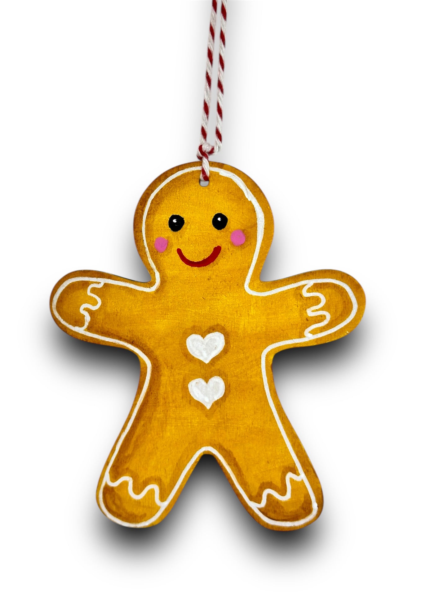 Gingerbread man Christmas decoration.