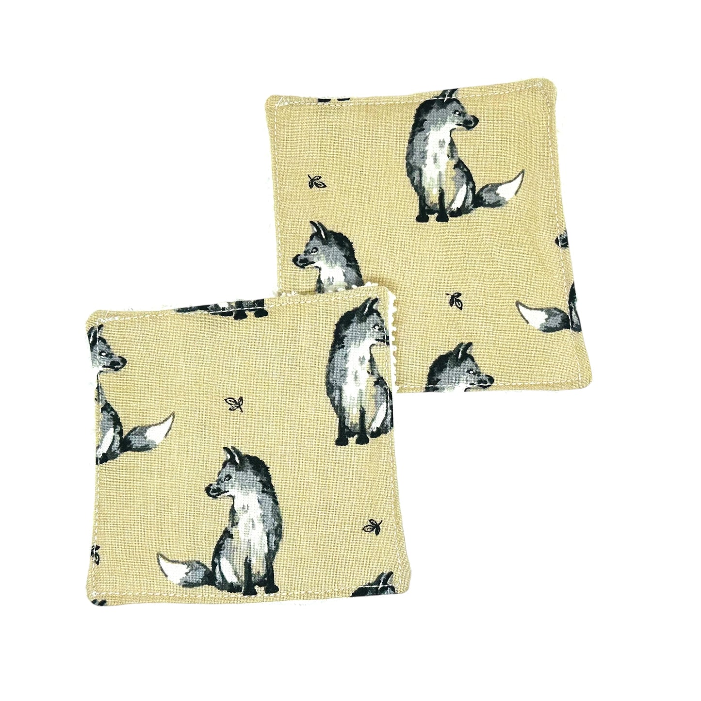 Eco-friendly, reusable makeup remover wipes.