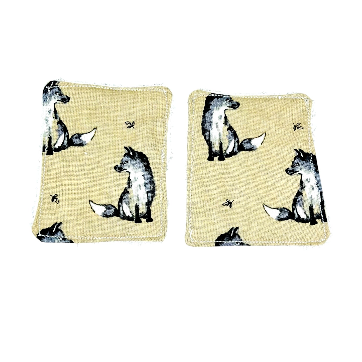Handmade, reusable, eco friendly, makeup remover wipes.