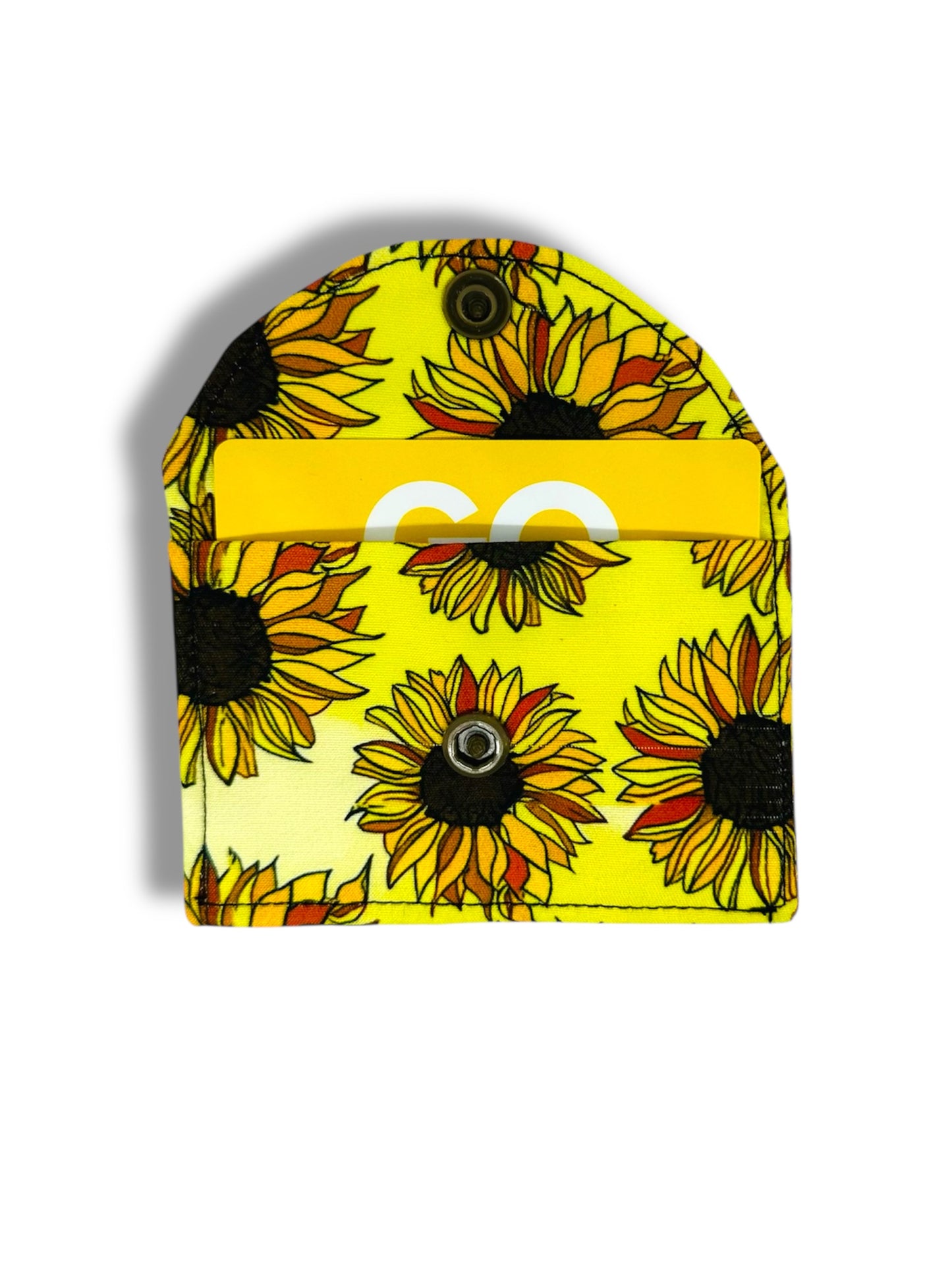 Sunflower card wallet.