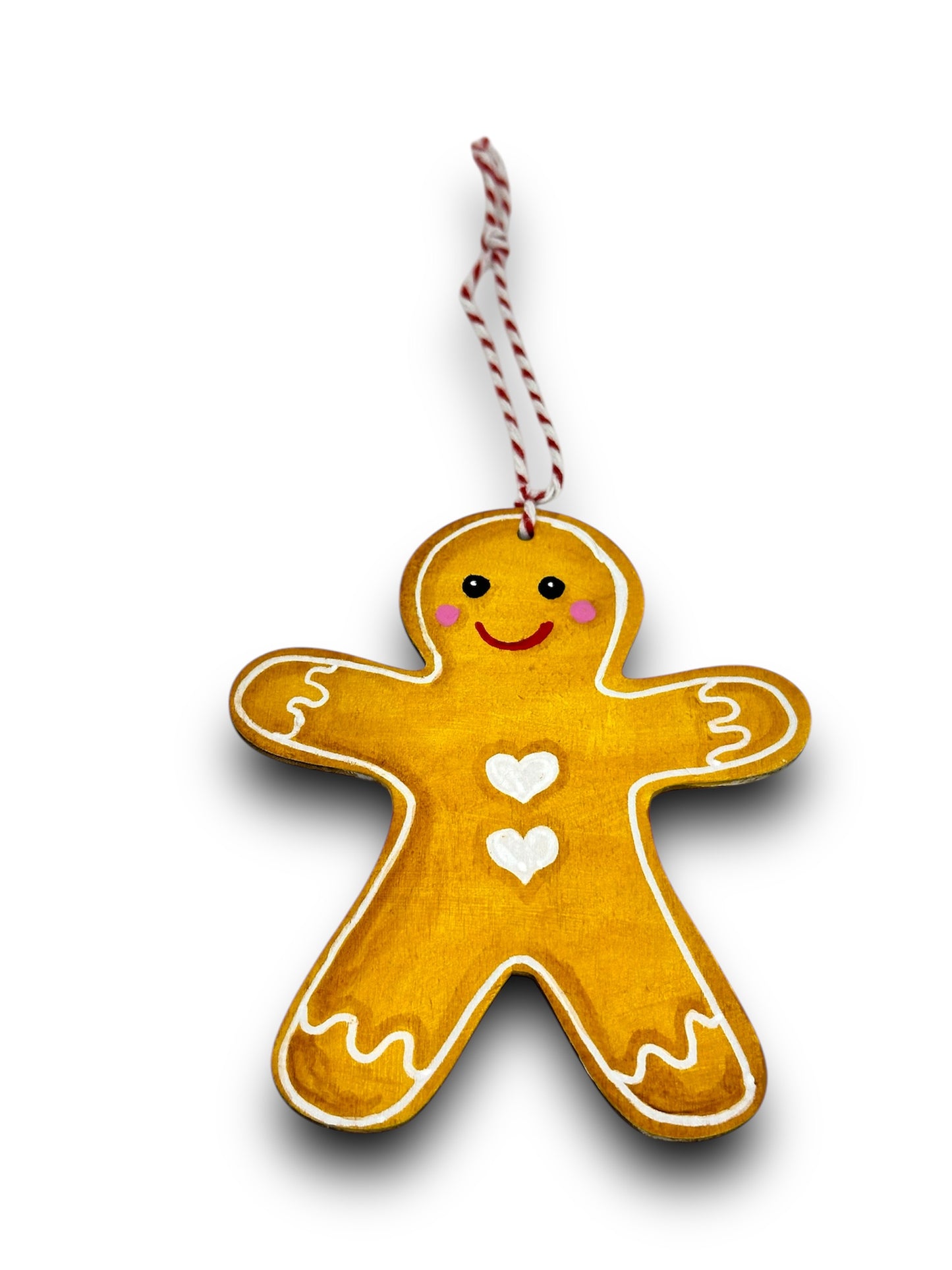 Gingerbread man Christmas decoration.