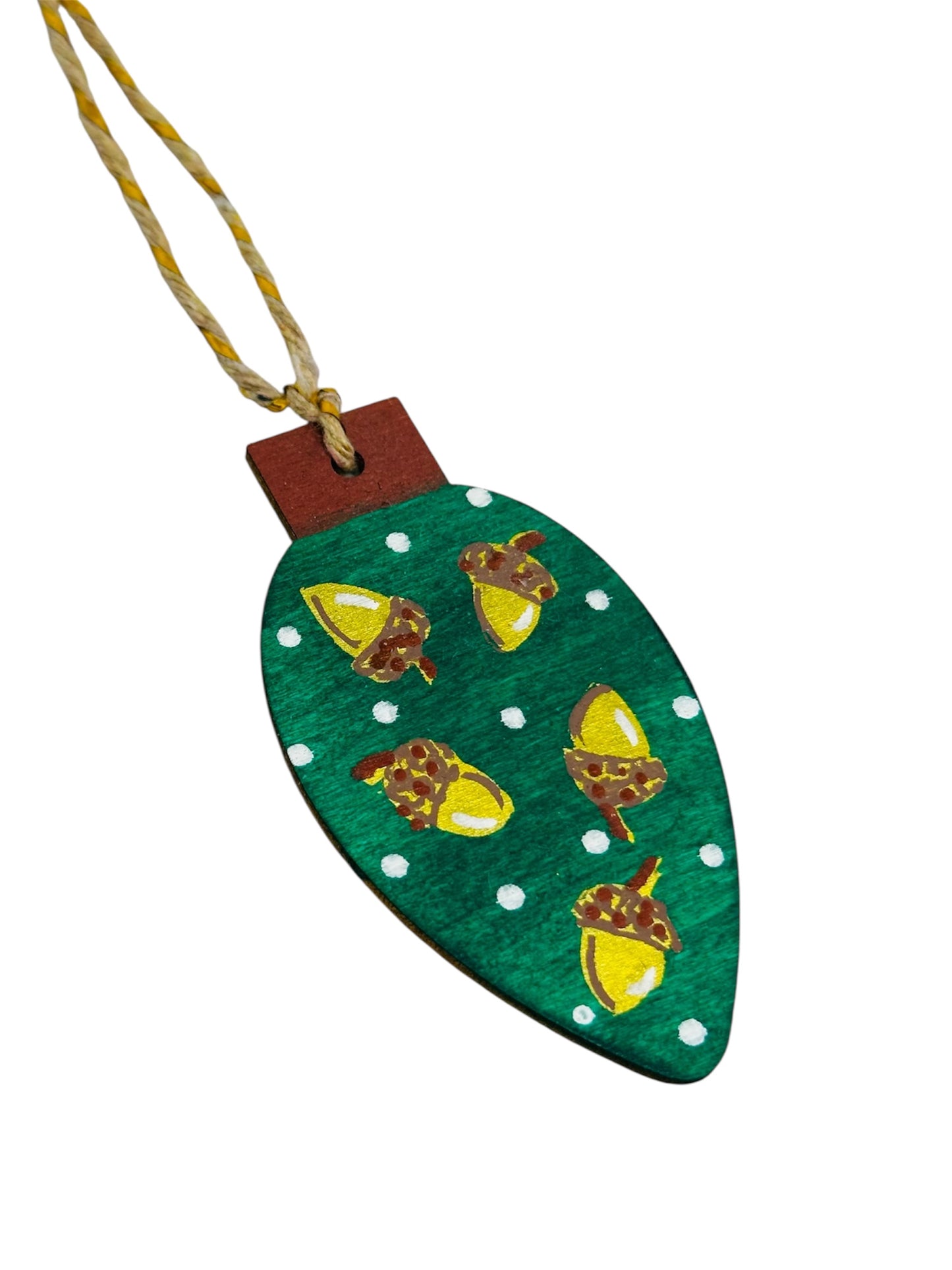 Autumn, Acorn hanging decoration.