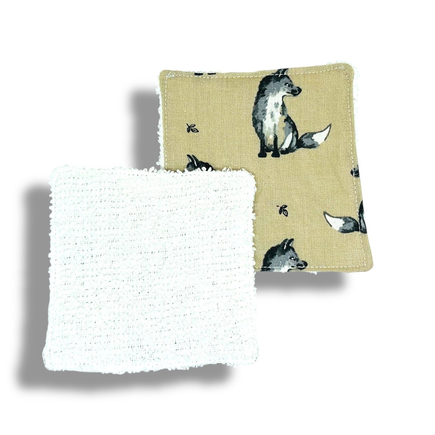 Eco-friendly, reusable makeup remover wipes.