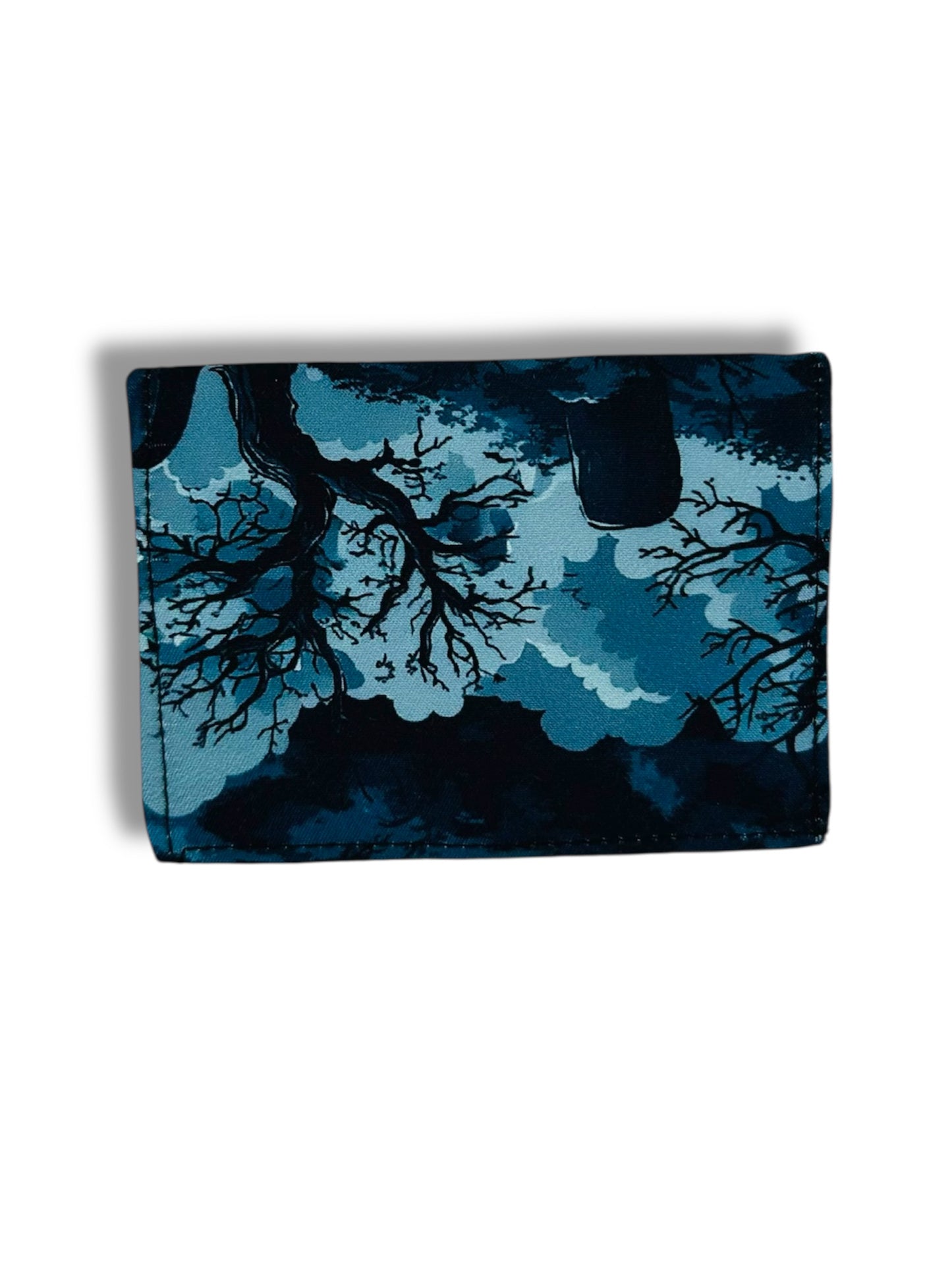 Card wallet - Halloween themed fabric.