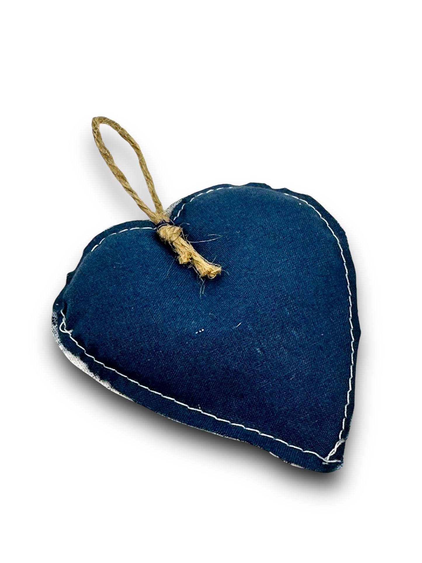 Bird hanging heart decoration with lavender scent.