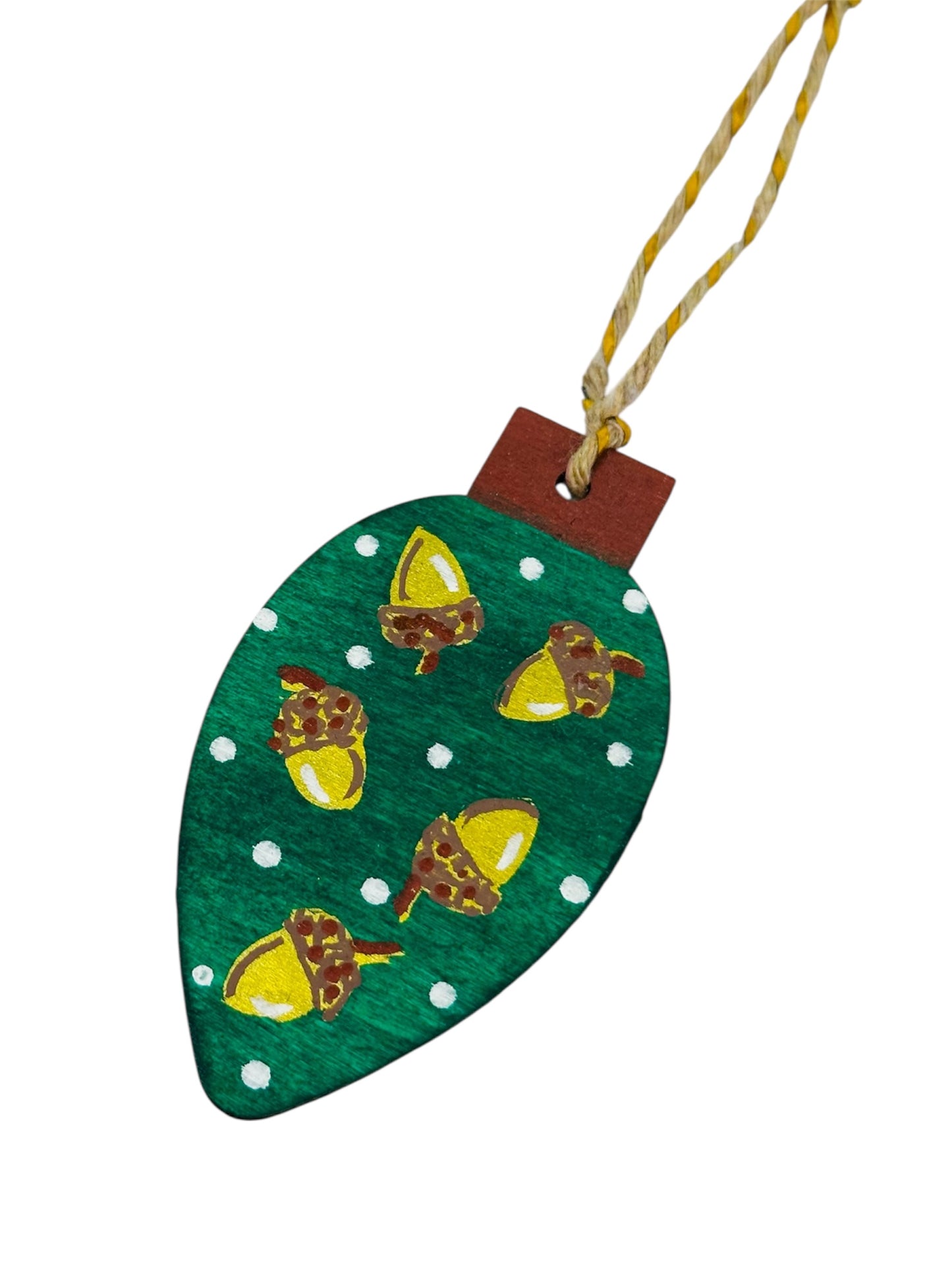 Autumn, Acorn hanging decoration.