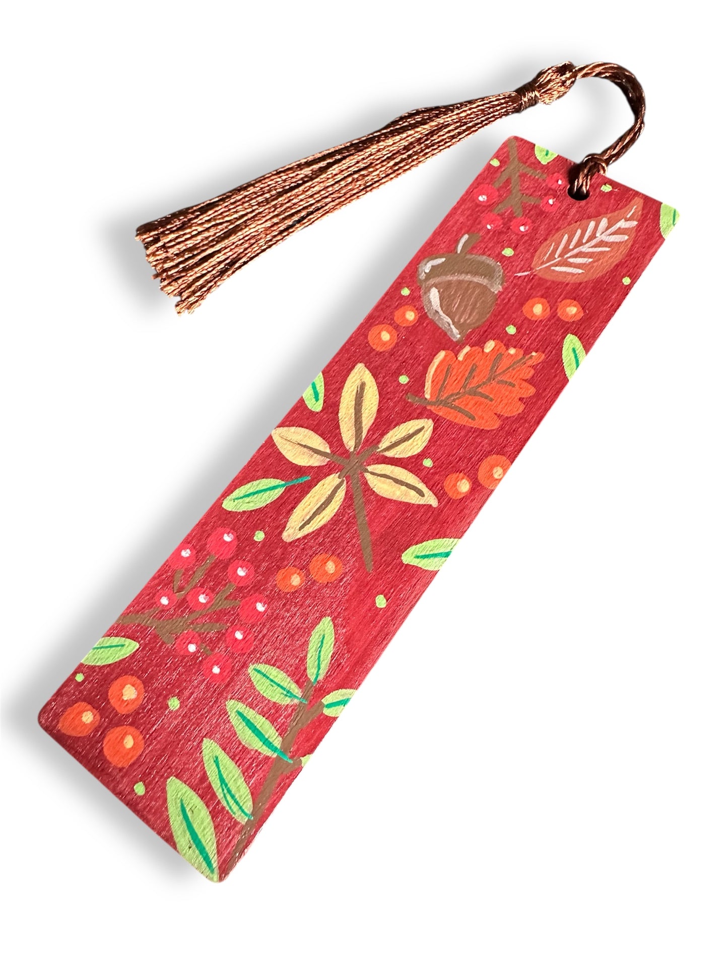 Autumn bookmark.