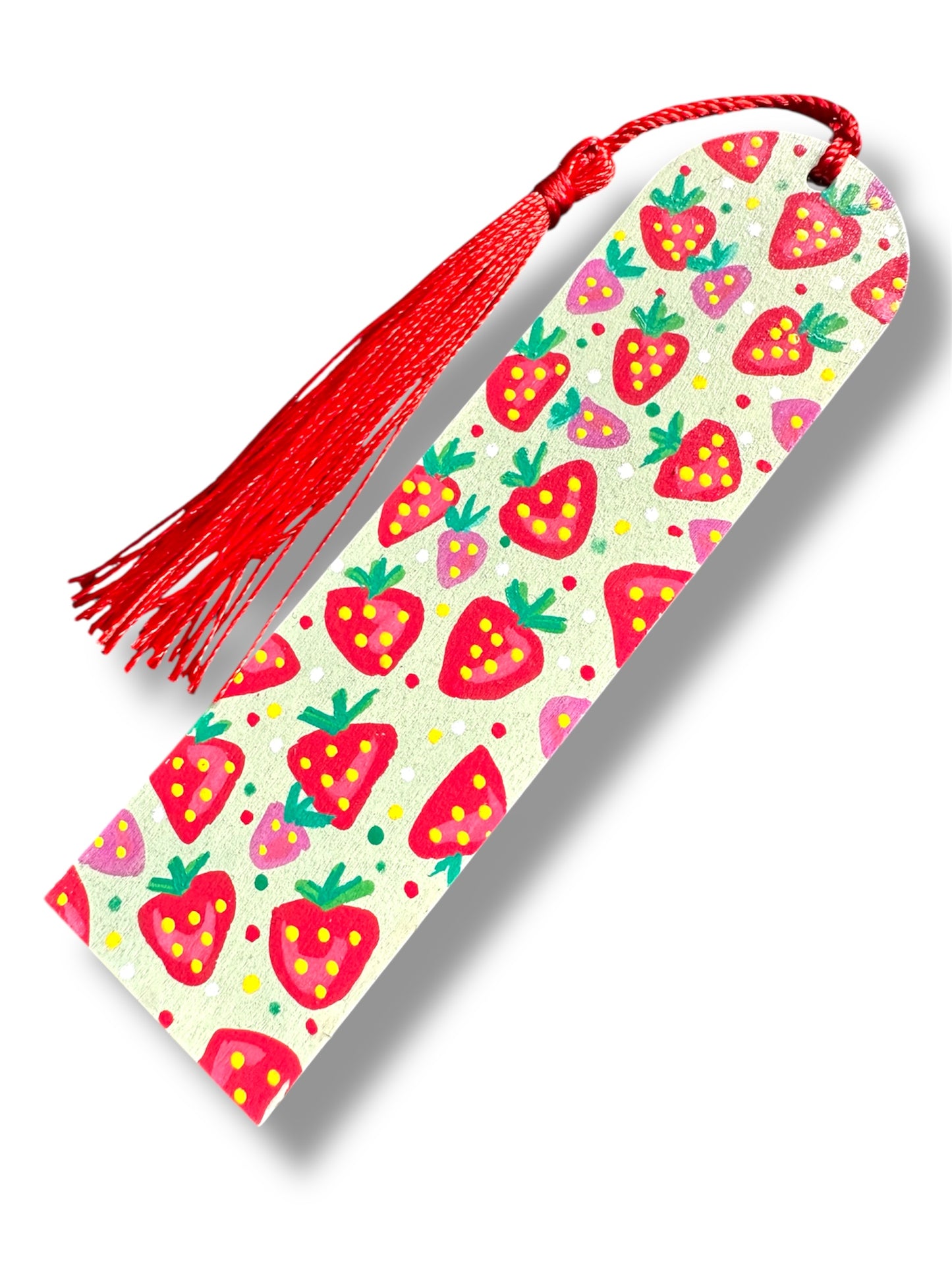 Strawberry bookmark