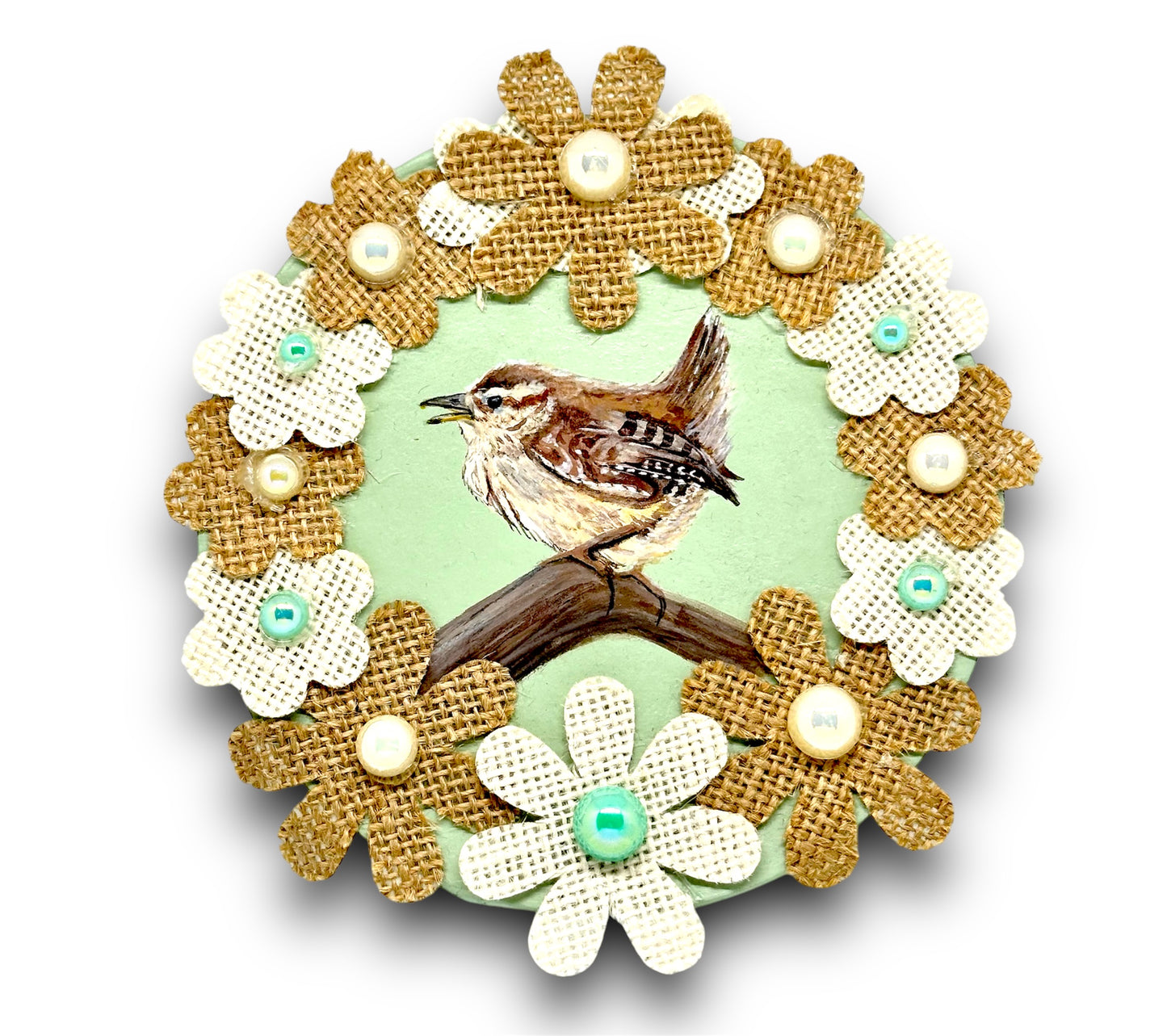 British wildlife “wren” trinket box.