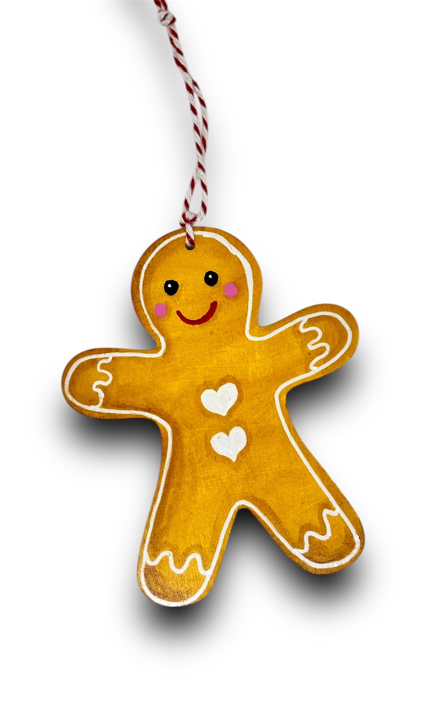 Gingerbread man Christmas decoration.