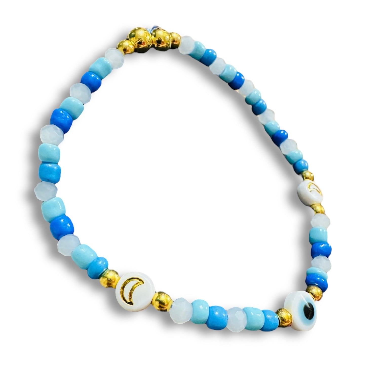 Evil eye bracelet.