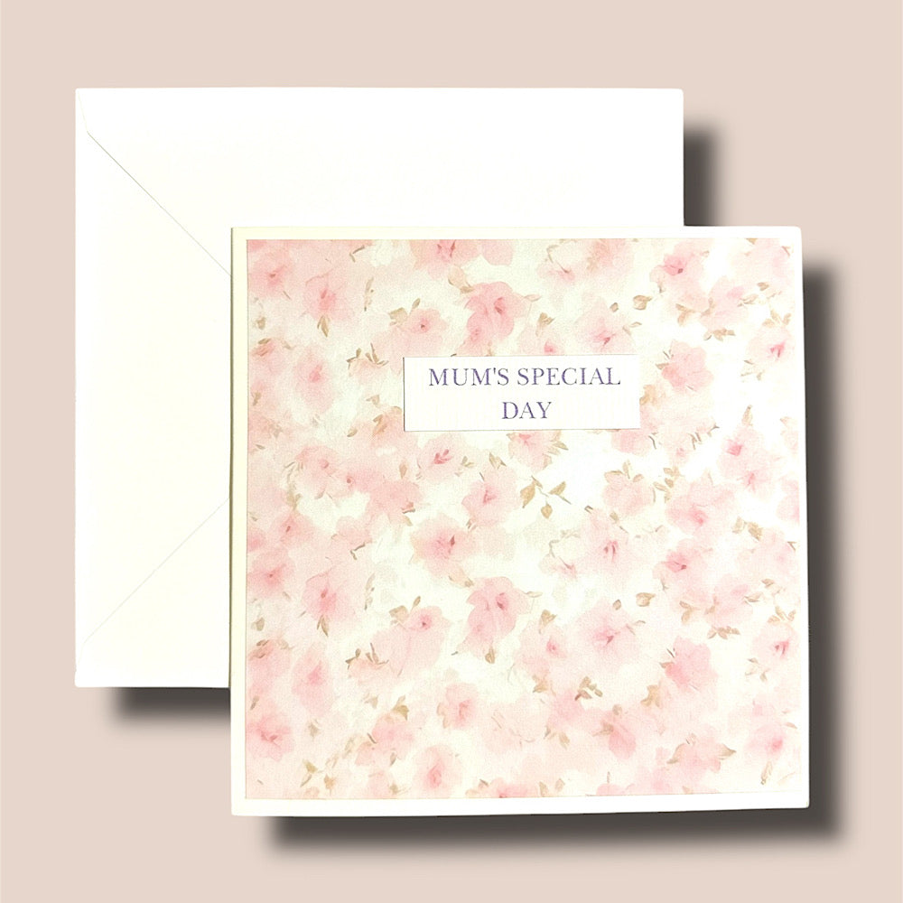 Mother’s Day card.
