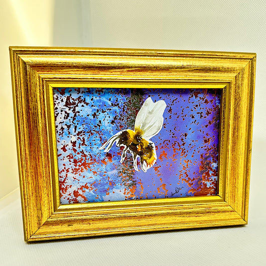 Bee original art (framed).