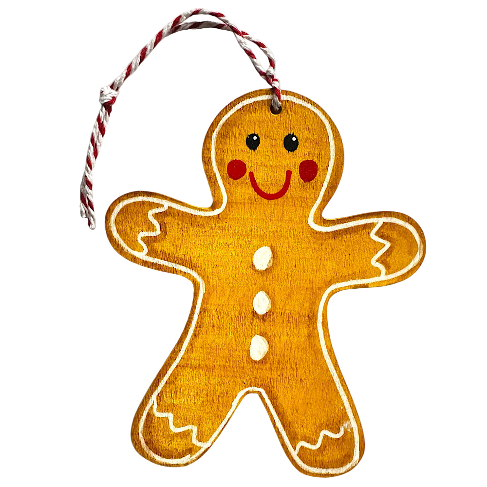 Gingerbread man Christmas decoration.