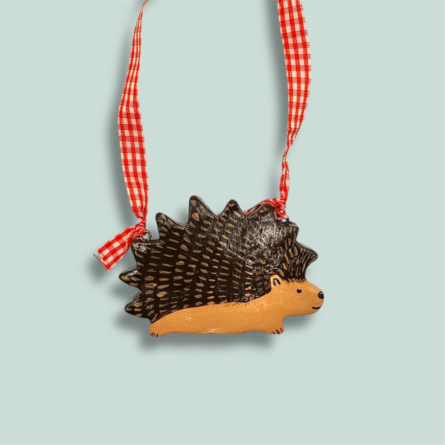 British wildlife hedgehog decor (clay)