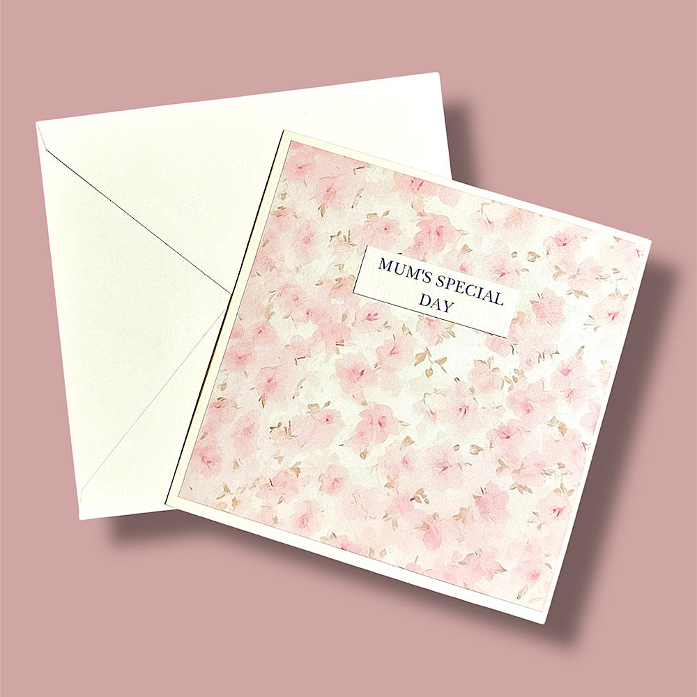 Mother’s Day card.
