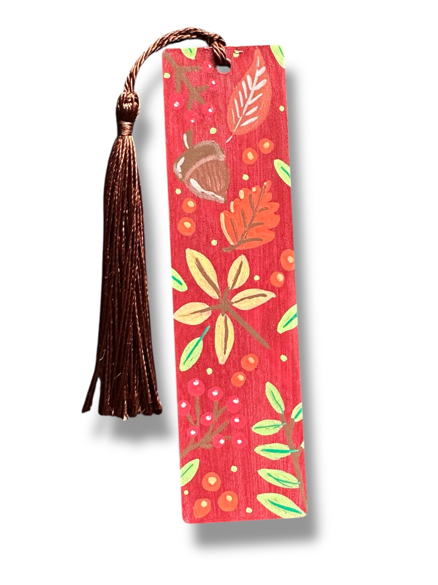 Autumn bookmark.