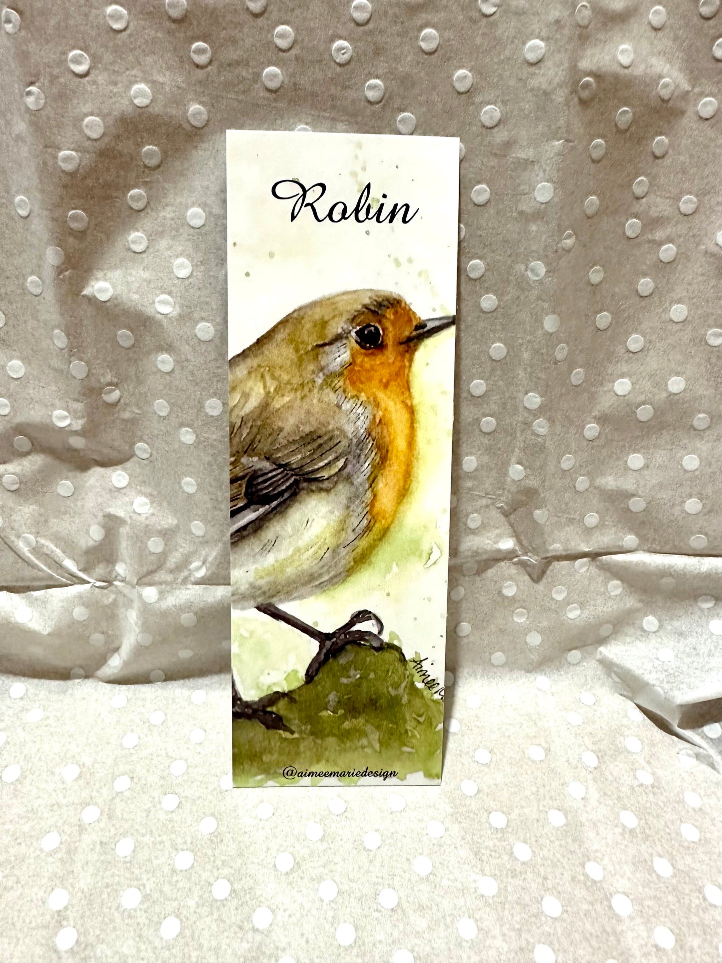 Robin letterbox gift hamper.