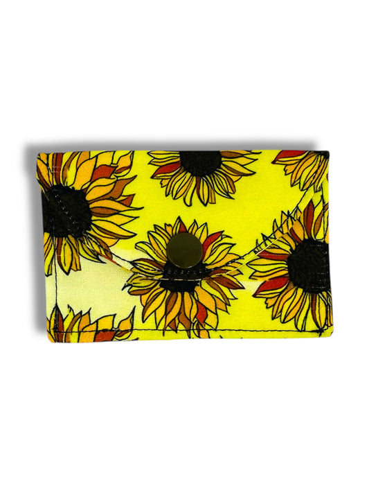 Sunflower card wallet.