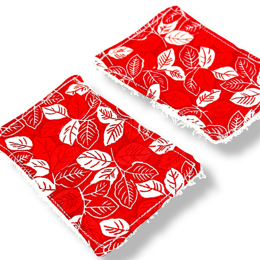 Handmade, eco friendly, reusable makeup remover wipes.