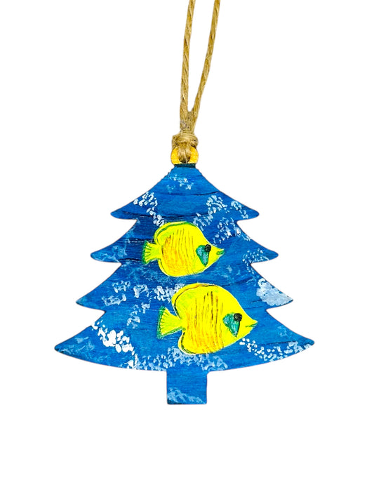 Sea themed Christmas tree decoration.