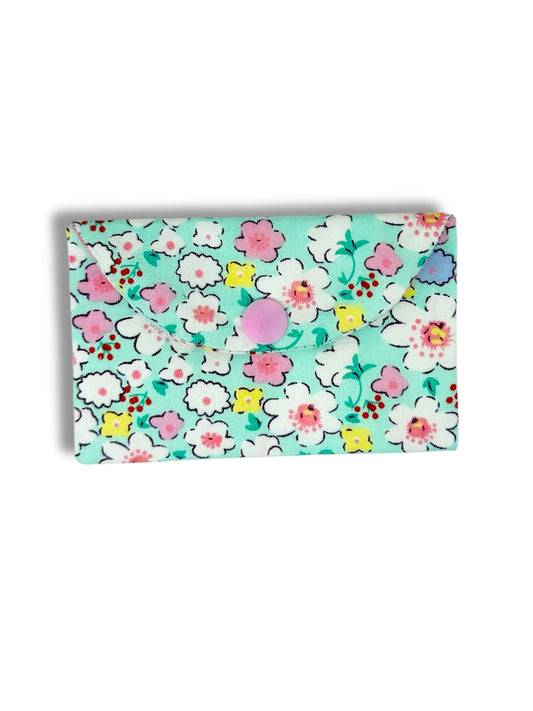 Card wallet - floral.
