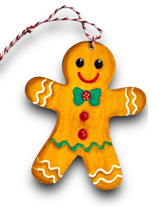 Gingerbread man Christmas decoration.
