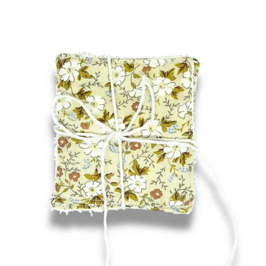 Eco-friendly, reusable makeup remover wipes.