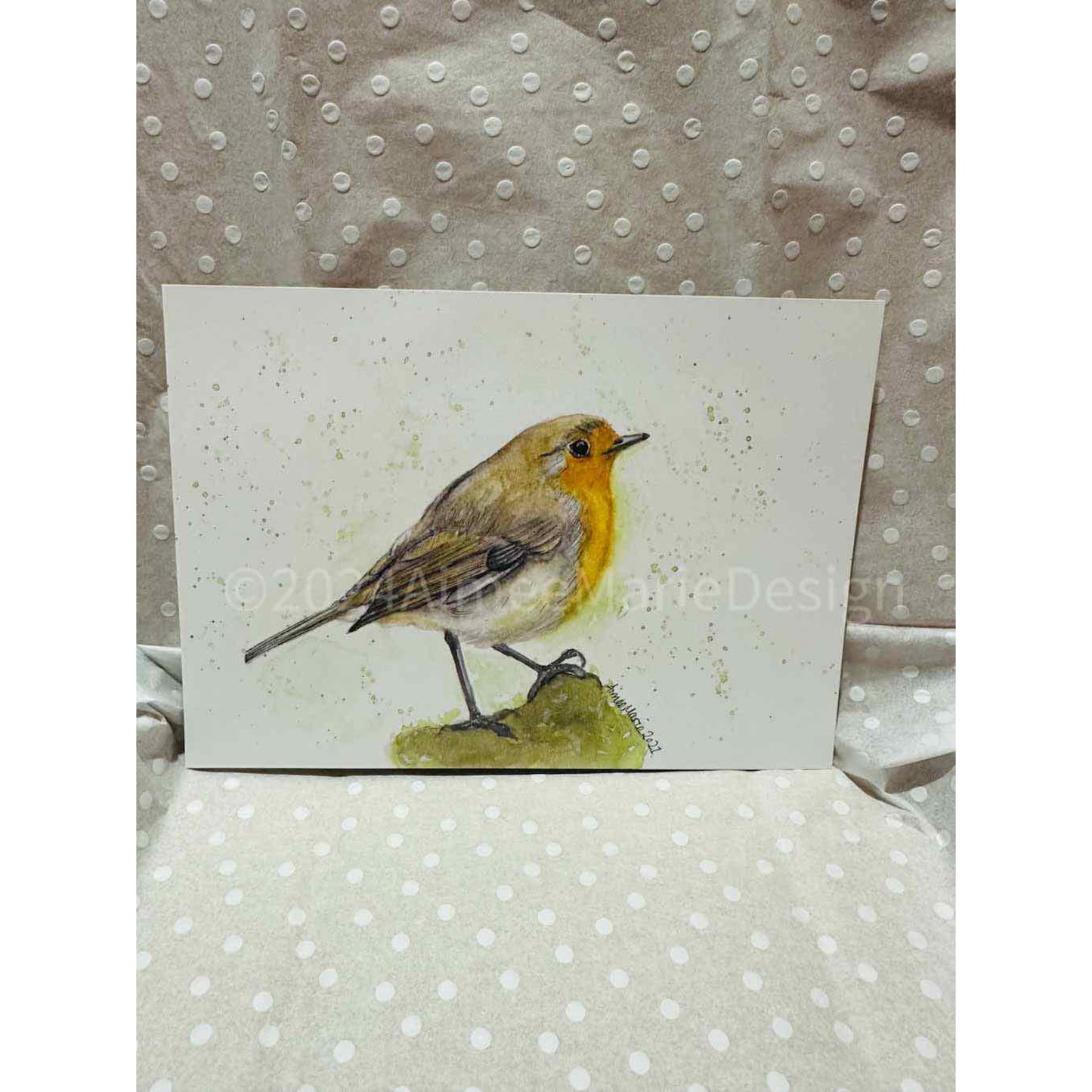 Robin letterbox gift hamper.