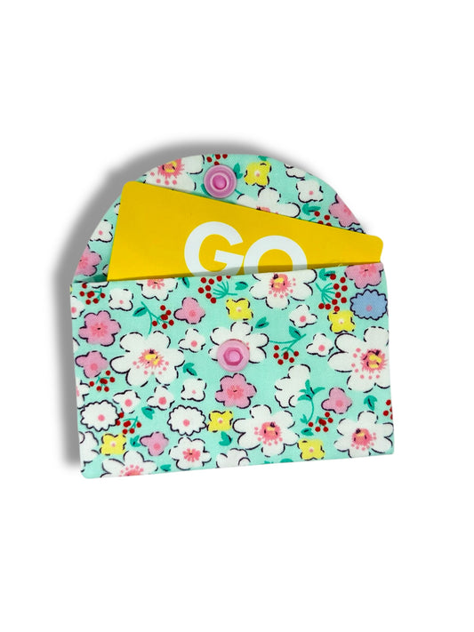 Card wallet - floral.