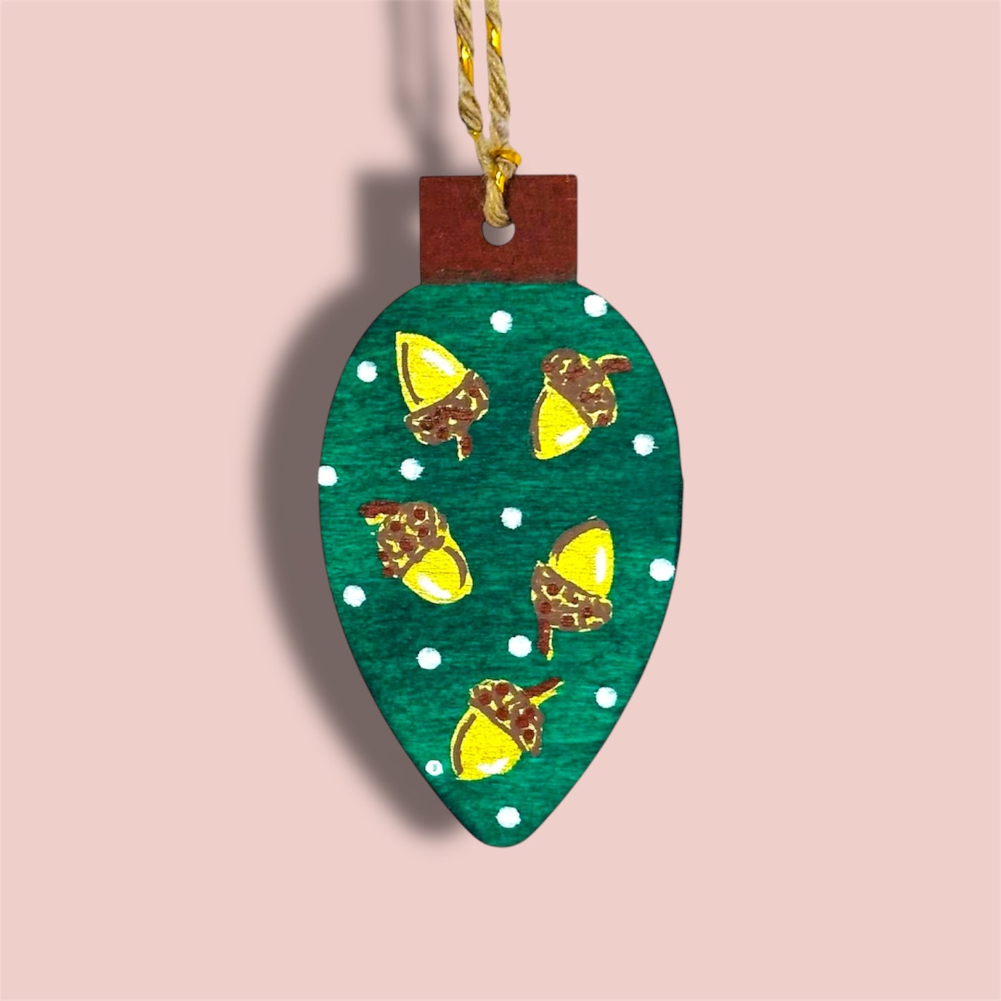 Autumn, Acorn hanging decoration.