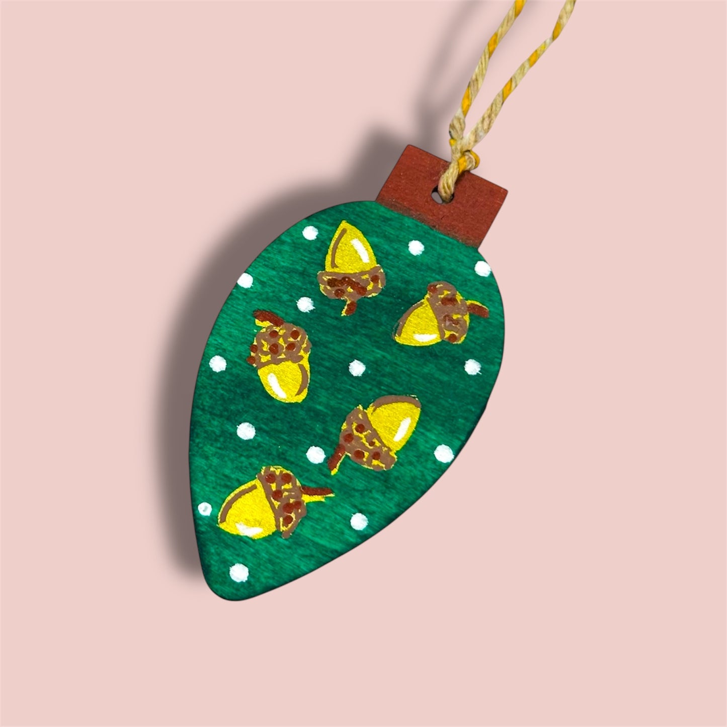 Autumn, Acorn hanging decoration.