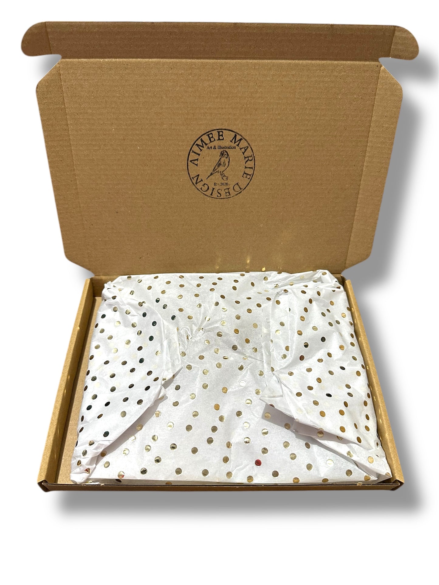 Robin letterbox gift hamper.