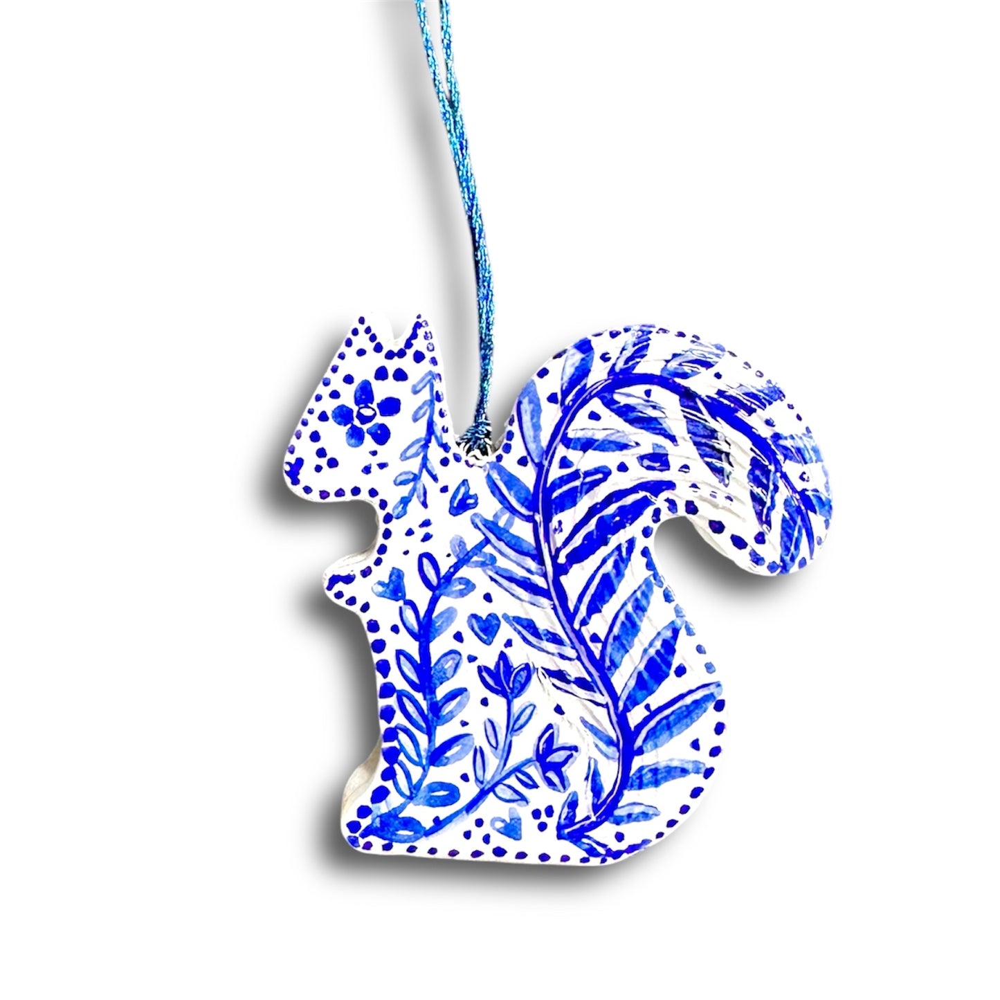 Squirrel hanging decoration.