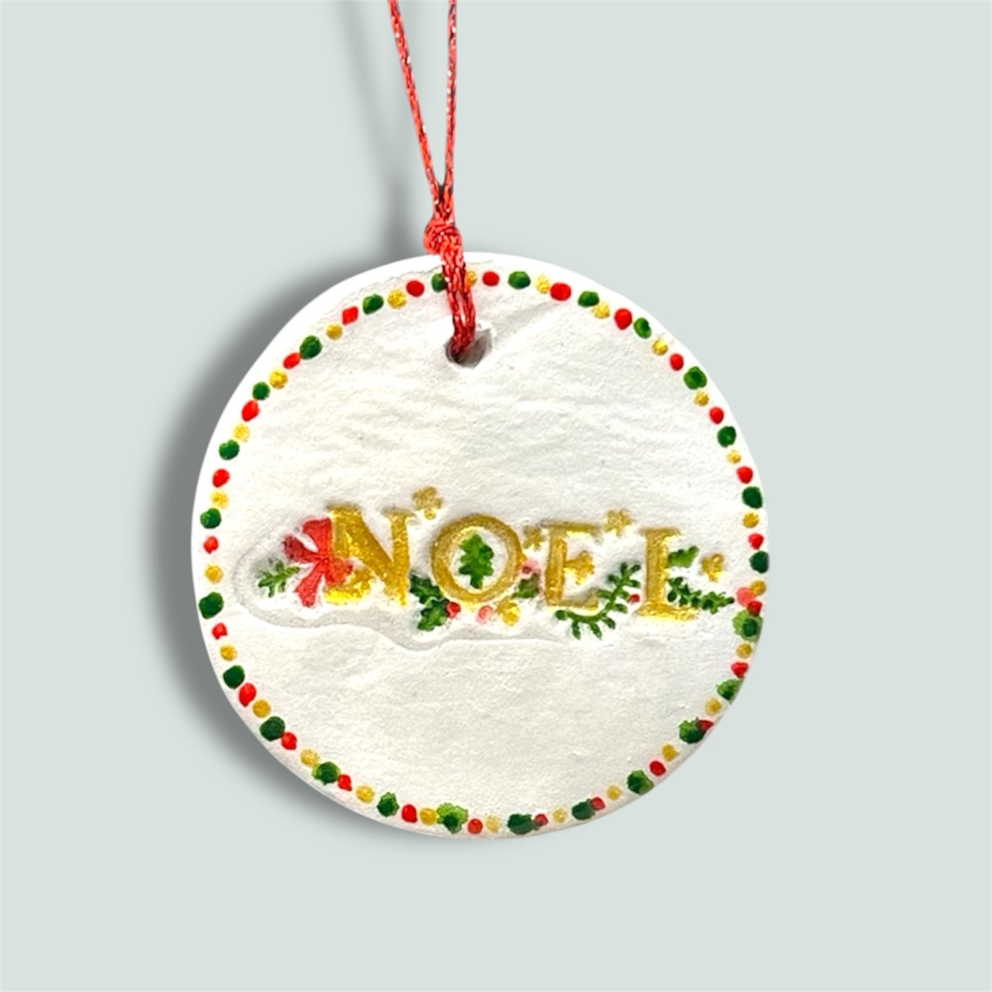 Christmas tree decoration- clay