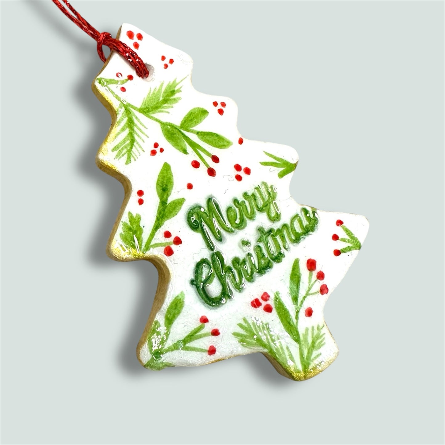 Christmas tree decoration- clay.