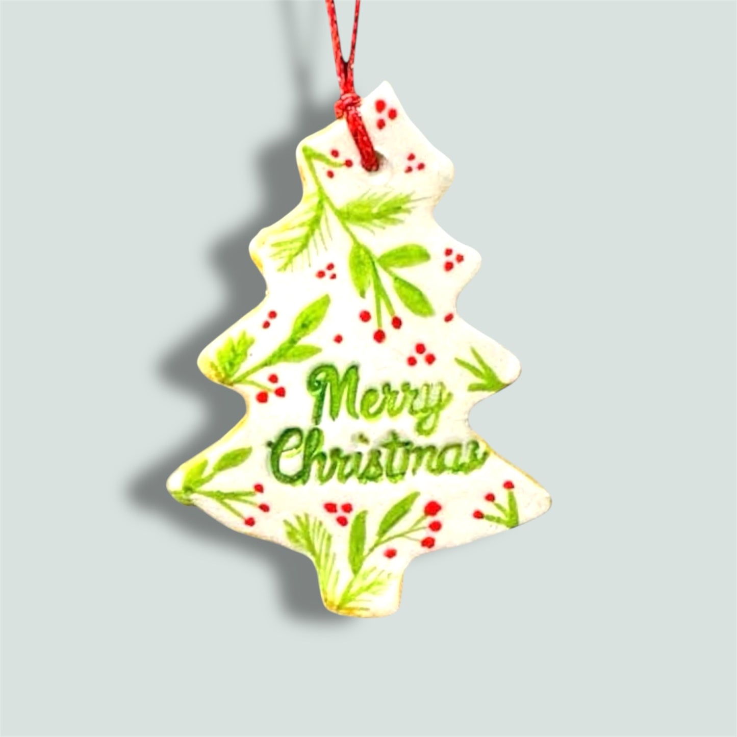 Christmas tree decoration- clay.