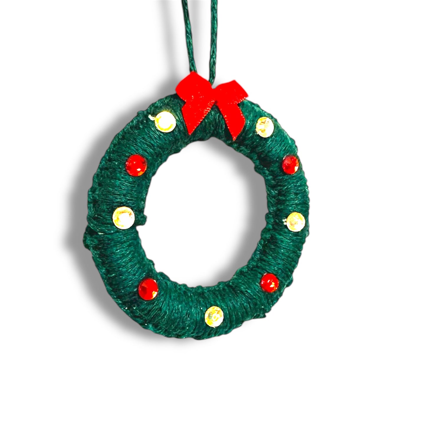 Christmas wreath, tree decoration.
