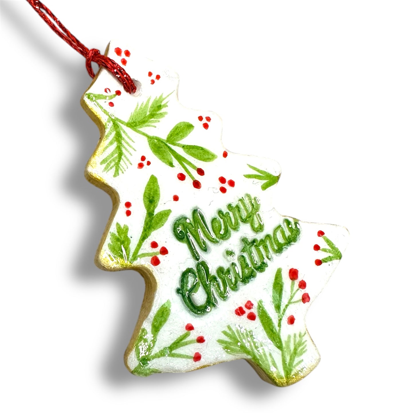 Christmas tree decoration- clay.
