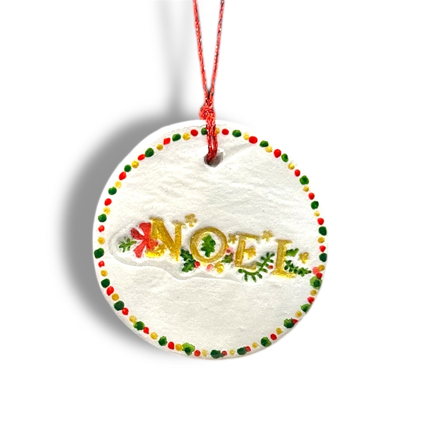 Christmas tree decoration- clay