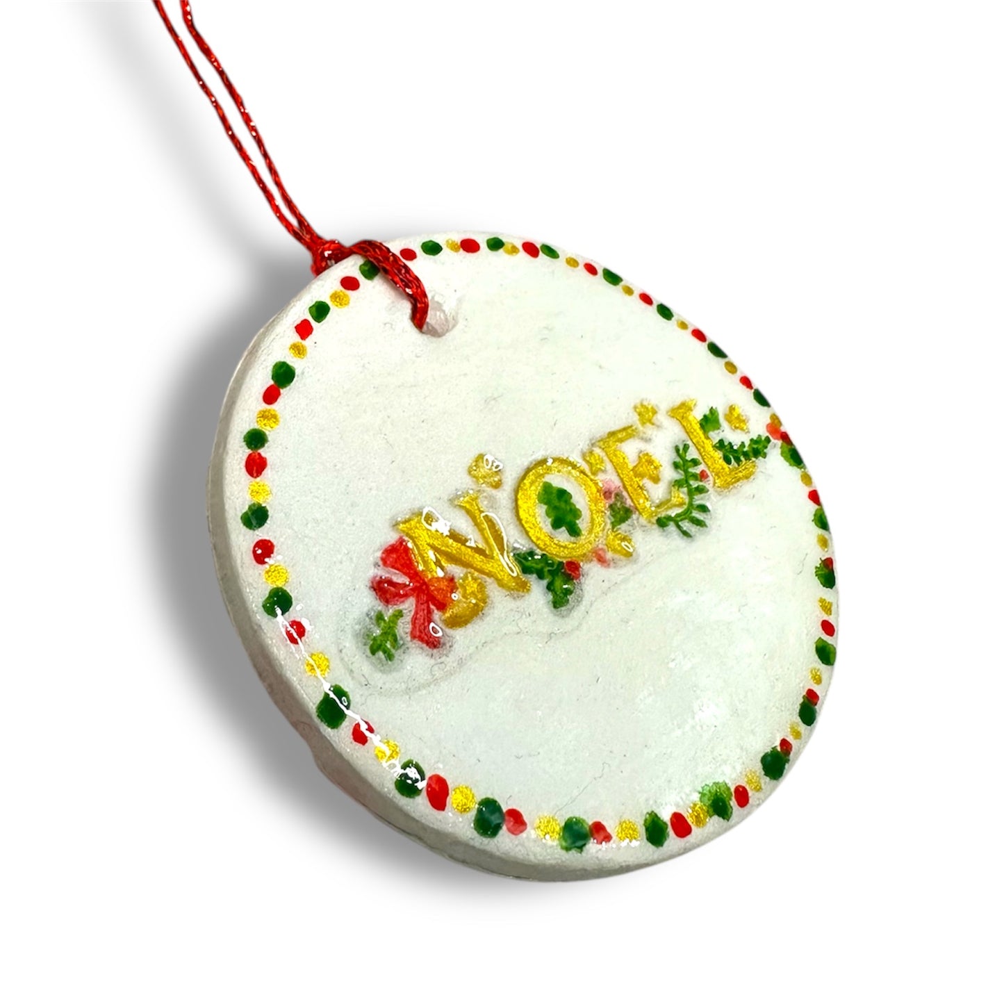Christmas tree decoration- clay