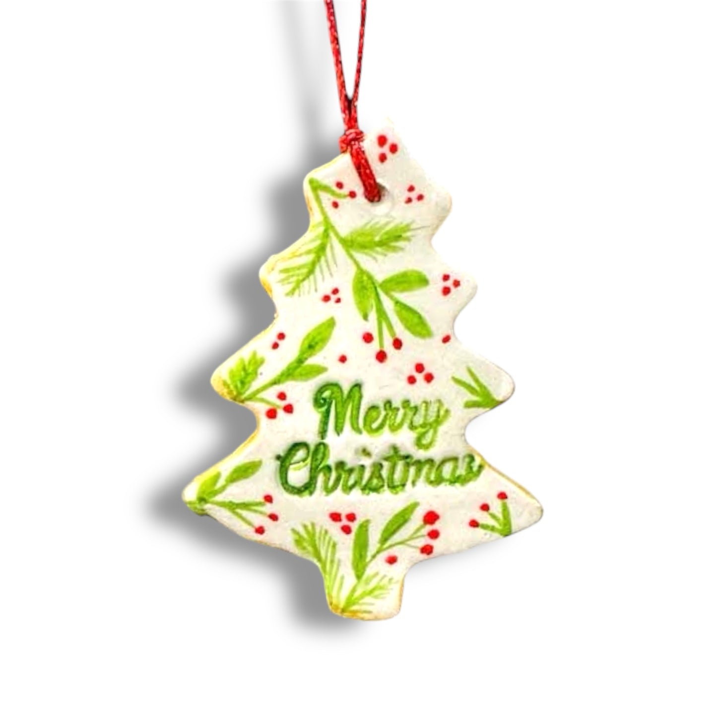 Christmas tree decoration- clay.