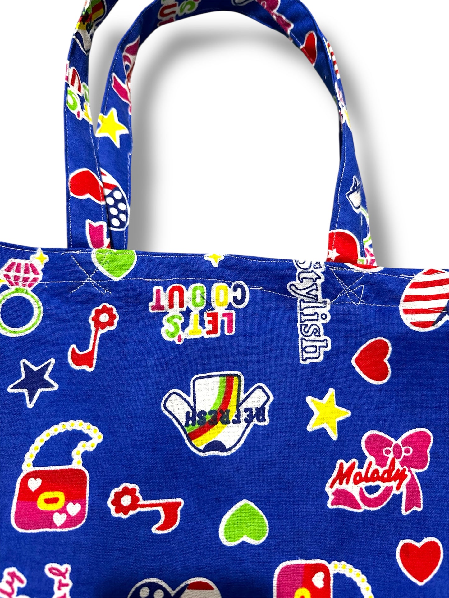Handmade tote/shopping bag.