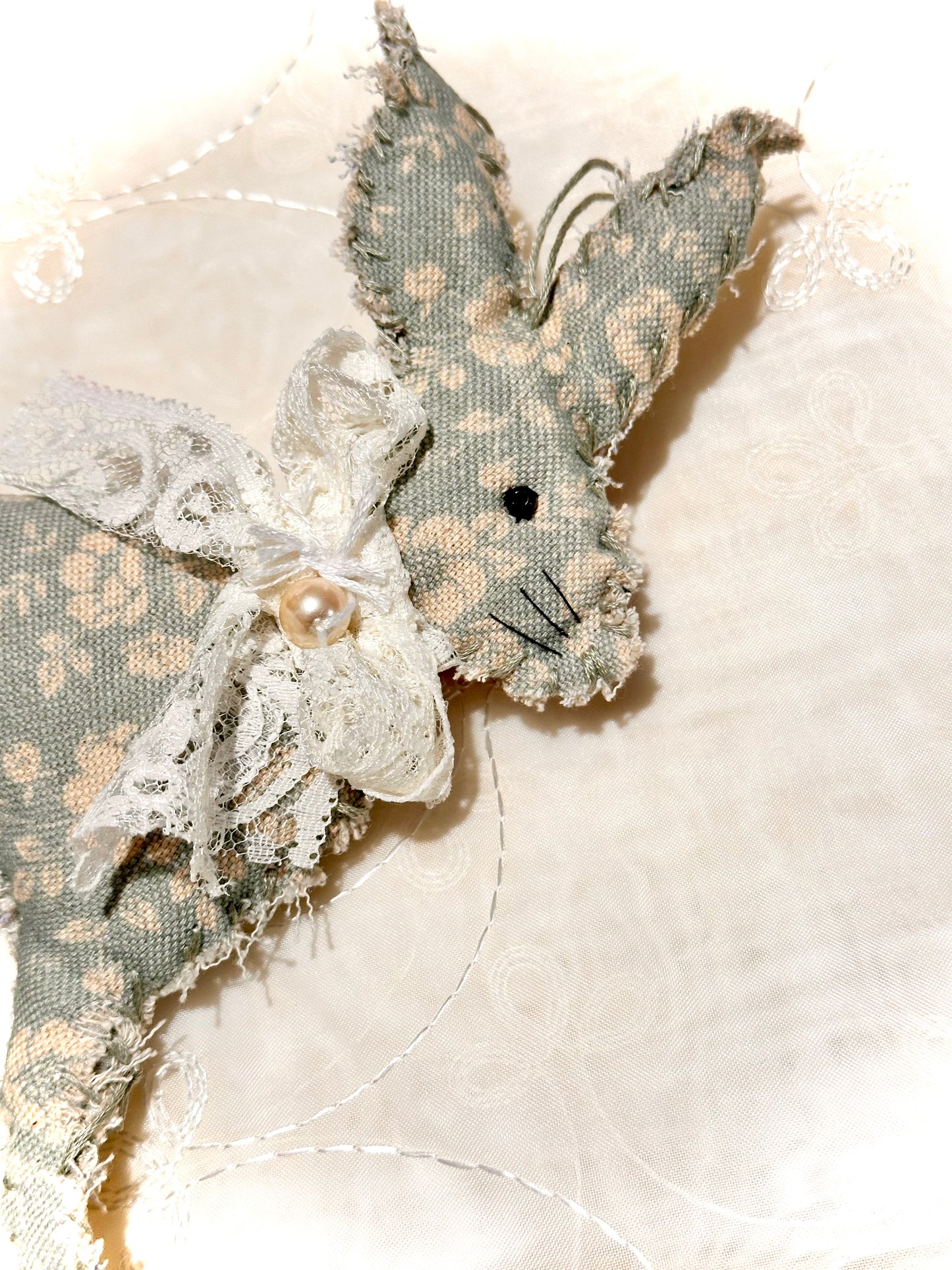 Easter bunny-spring hanging decoration.