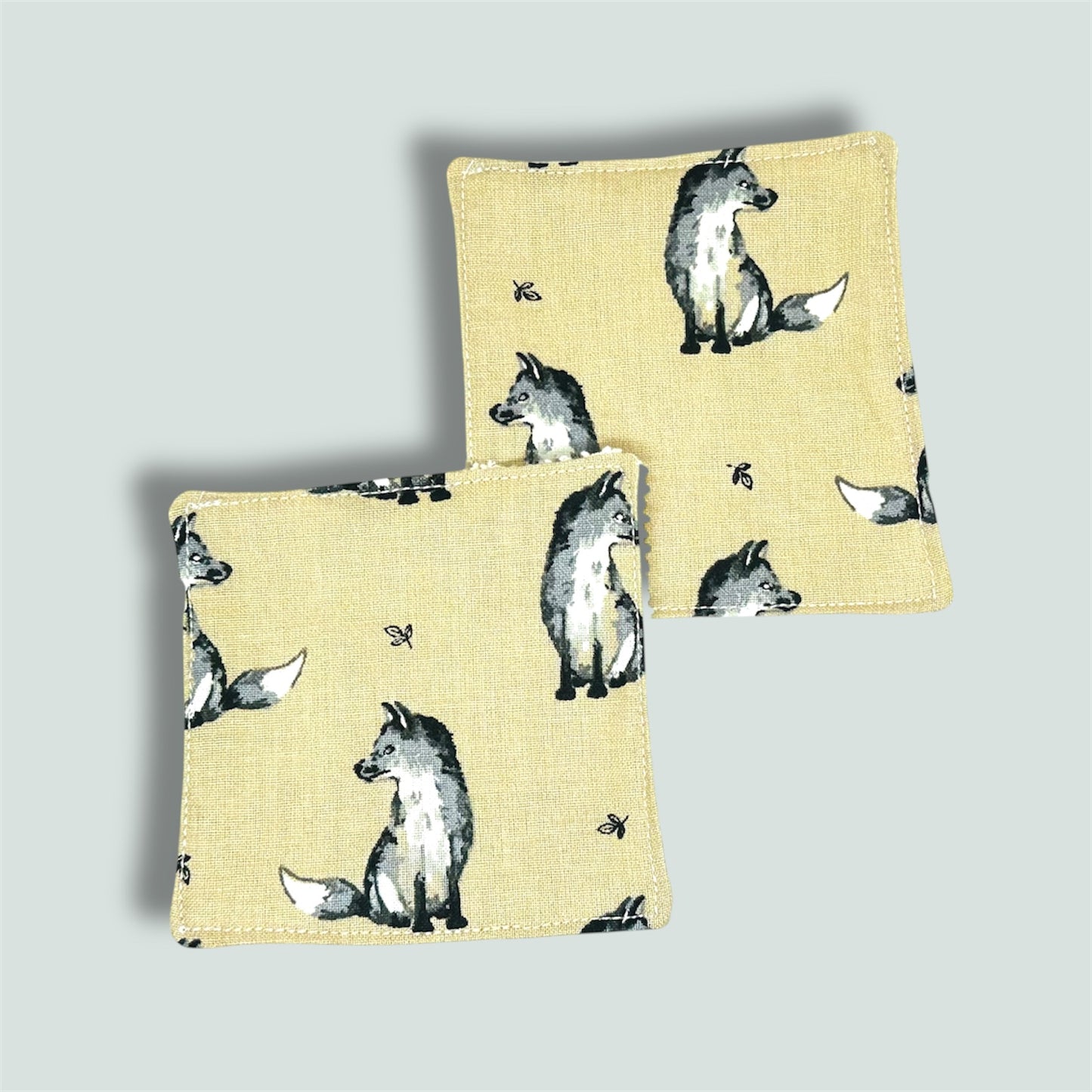 Eco-friendly, reusable makeup remover wipes.