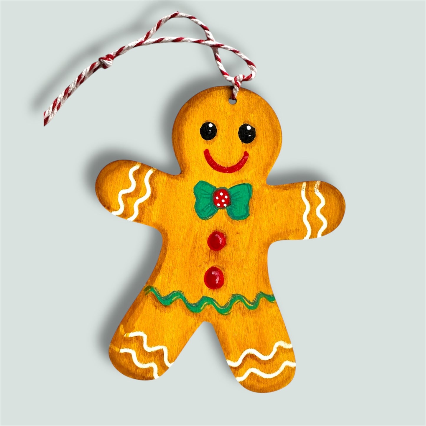 Gingerbread man Christmas decoration.