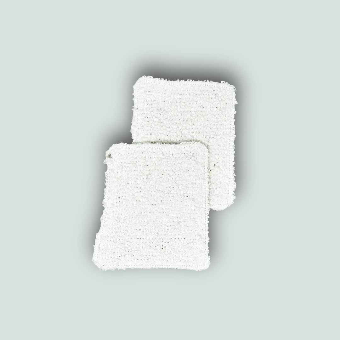 Handmade, reusable, eco friendly, makeup remover wipes.